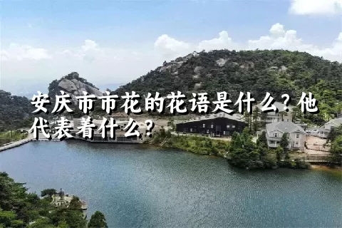 安庆市市花的花语是什么？他代表着什么？