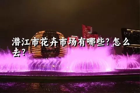 潜江市花卉市场有哪些？怎么去？