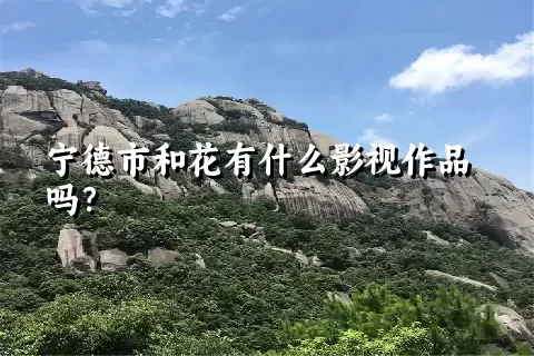 宁德市和花有什么影视作品吗？