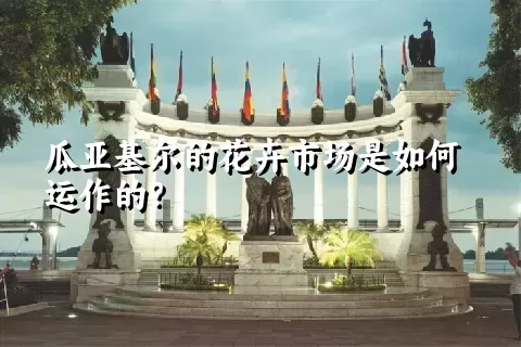 瓜亚基尔的花卉市场是如何运作的？