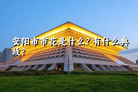 安阳市市花是什么？有什么典故？