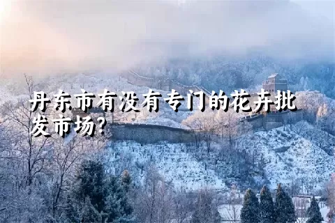 丹东市有没有专门的花卉批发市场？