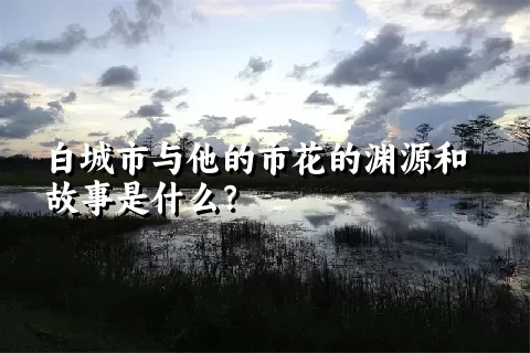 白城市与他的市花的渊源和故事是什么？