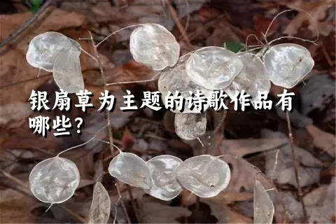 银扇草为主题的诗歌作品有哪些？