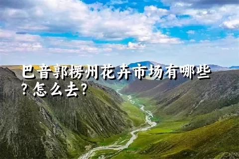 巴音郭楞州花卉市场有哪些？怎么去？