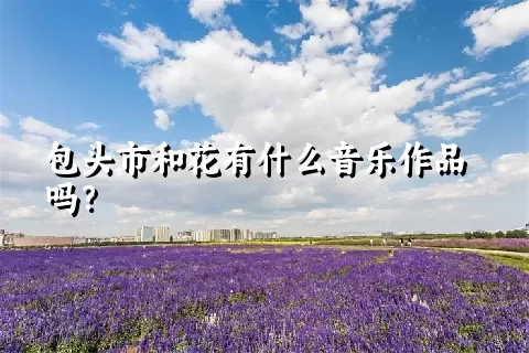 包头市和花有什么音乐作品吗？