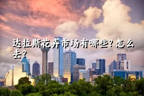 达拉斯花卉市场有哪些？怎么去？