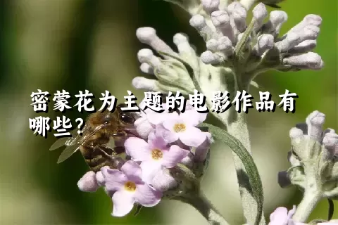 密蒙花为主题的电影作品有哪些？