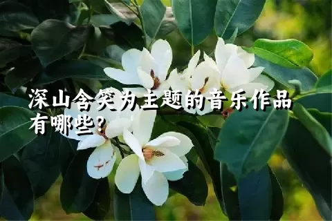 深山含笑为主题的音乐作品有哪些？