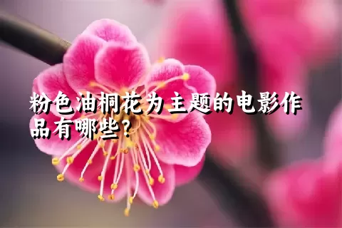 粉色油桐花为主题的电影作品有哪些？