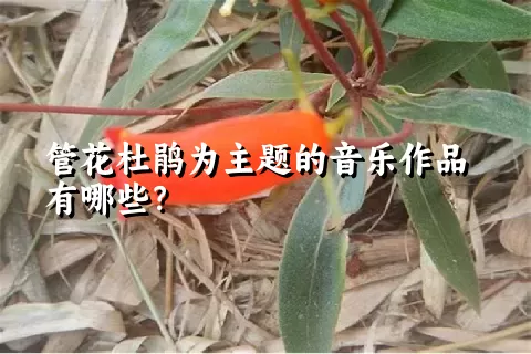 管花杜鹃为主题的音乐作品有哪些？