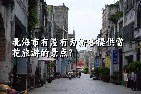 北海市有没有为游客提供赏花旅游的景点？