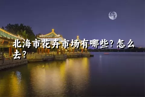 北海市花卉市场有哪些？怎么去？