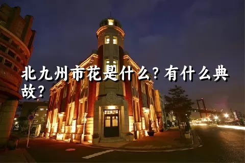 北九州市花是什么？有什么典故？