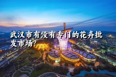 武汉市有没有专门的花卉批发市场？