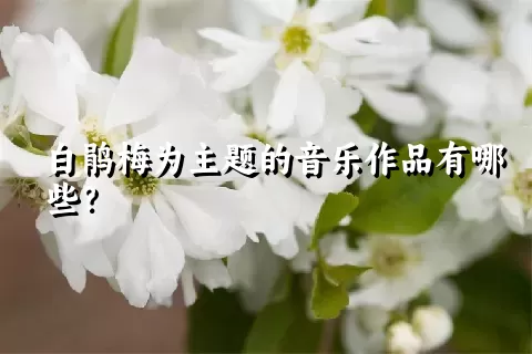 白鹃梅为主题的音乐作品有哪些？