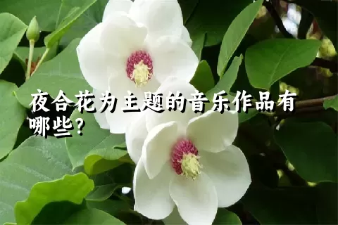 夜合花为主题的音乐作品有哪些？