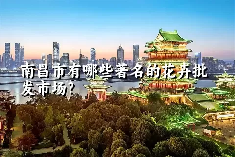 南昌市有哪些著名的花卉批发市场？