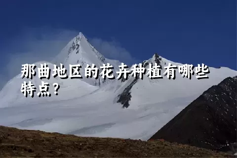 那曲地区的花卉种植有哪些特点？