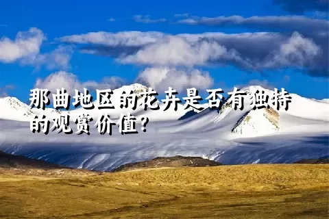 那曲地区的花卉是否有独特的观赏价值？