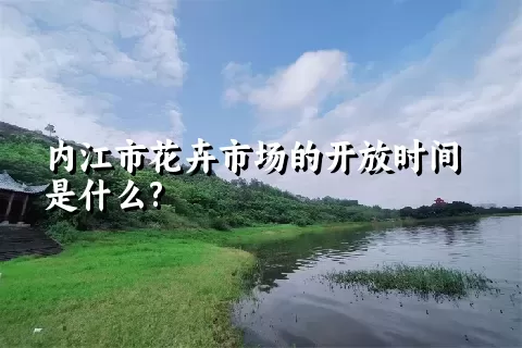 内江市花卉市场的开放时间是什么?