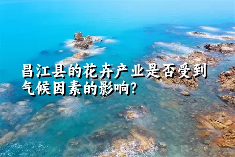 昌江县的花卉产业是否受到气候因素的影响？