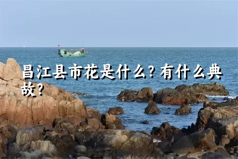 昌江县市花是什么？有什么典故？