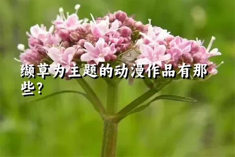 缬草为主题的动漫作品有那些？