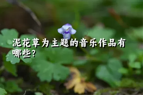 泥花草为主题的音乐作品有哪些？