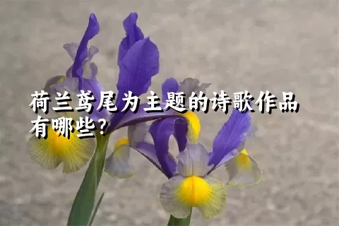 荷兰鸢尾为主题的诗歌作品有哪些？