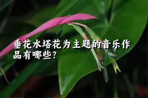 垂花水塔花为主题的音乐作品有哪些？