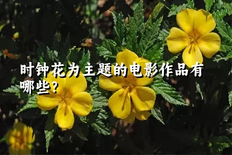 时钟花为主题的电影作品有哪些？