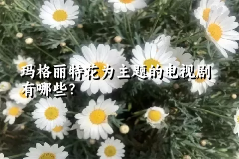 玛格丽特花为主题的电视剧有哪些？