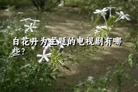 白花丹为主题的电视剧有哪些？