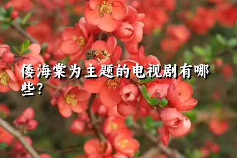 倭海棠为主题的电视剧有哪些？