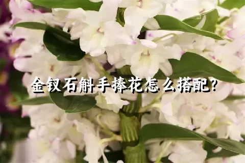 金钗石斛手捧花怎么搭配？