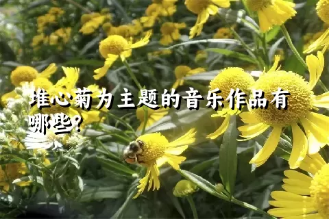 堆心菊为主题的音乐作品有哪些？