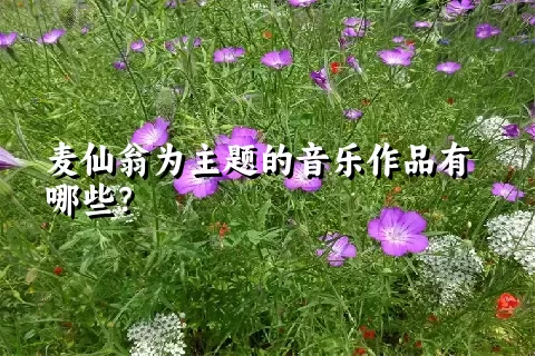 麦仙翁为主题的音乐作品有哪些？