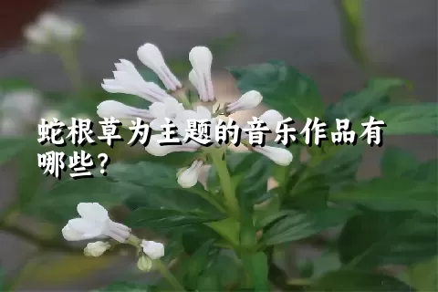 蛇根草为主题的音乐作品有哪些？