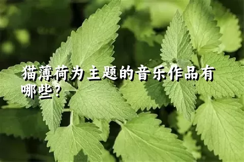 猫薄荷为主题的音乐作品有哪些？