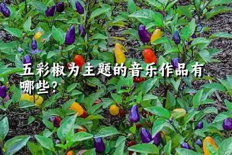 五彩椒为主题的音乐作品有哪些？